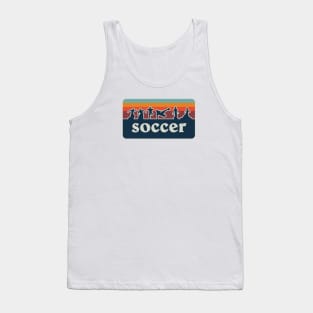 Retro Badge Soccer Tank Top